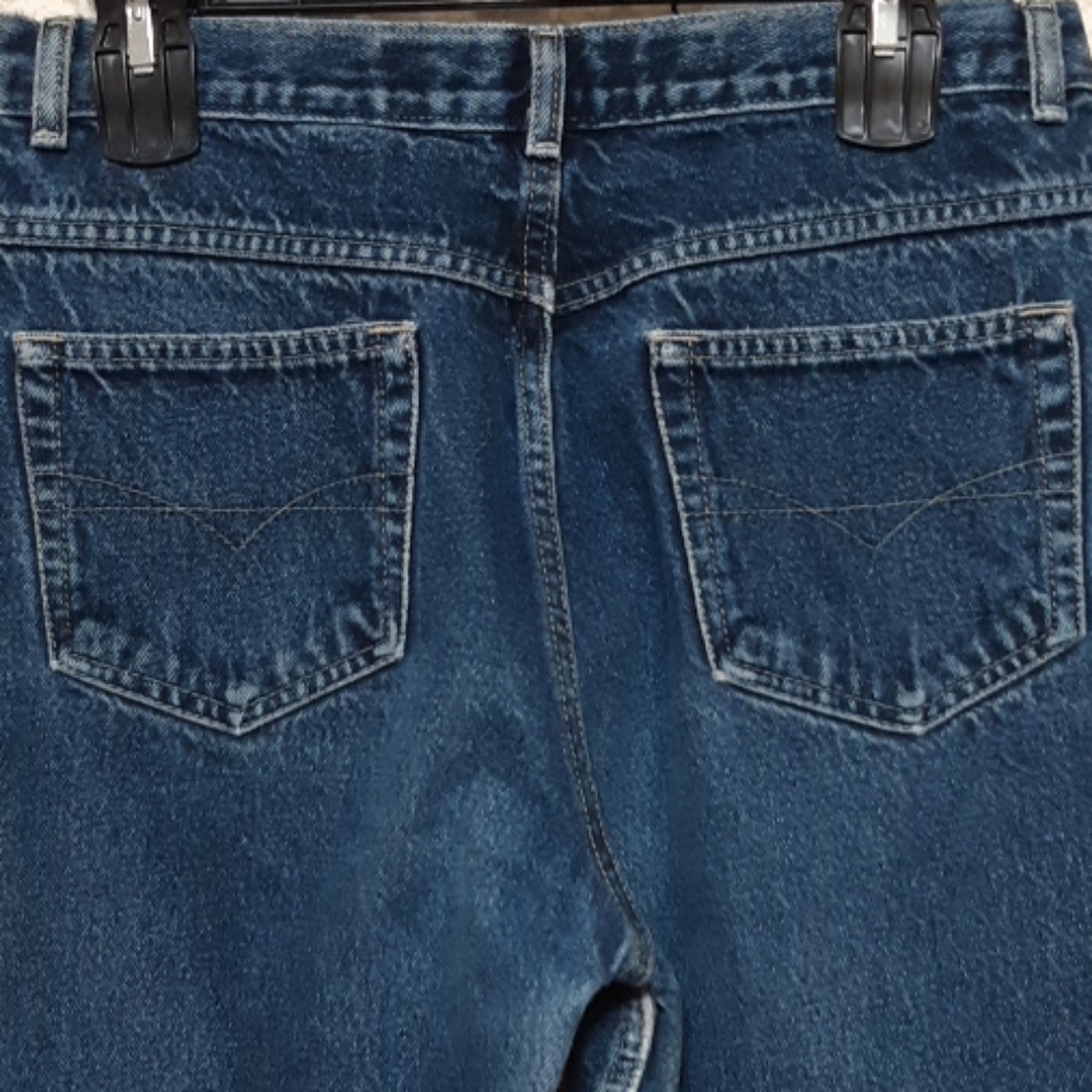 Womens ANCHOR BLUE Jeans Boot cut 13/14 classic basic Cotton - Picture 14 of 14